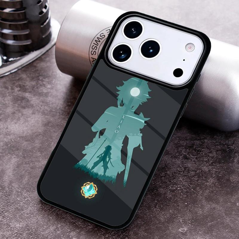 genshin impact Xiao Phone Case for iPhone 17 16 15 Pro Max Air 14 13 12 11 Plus Shockproof Cover