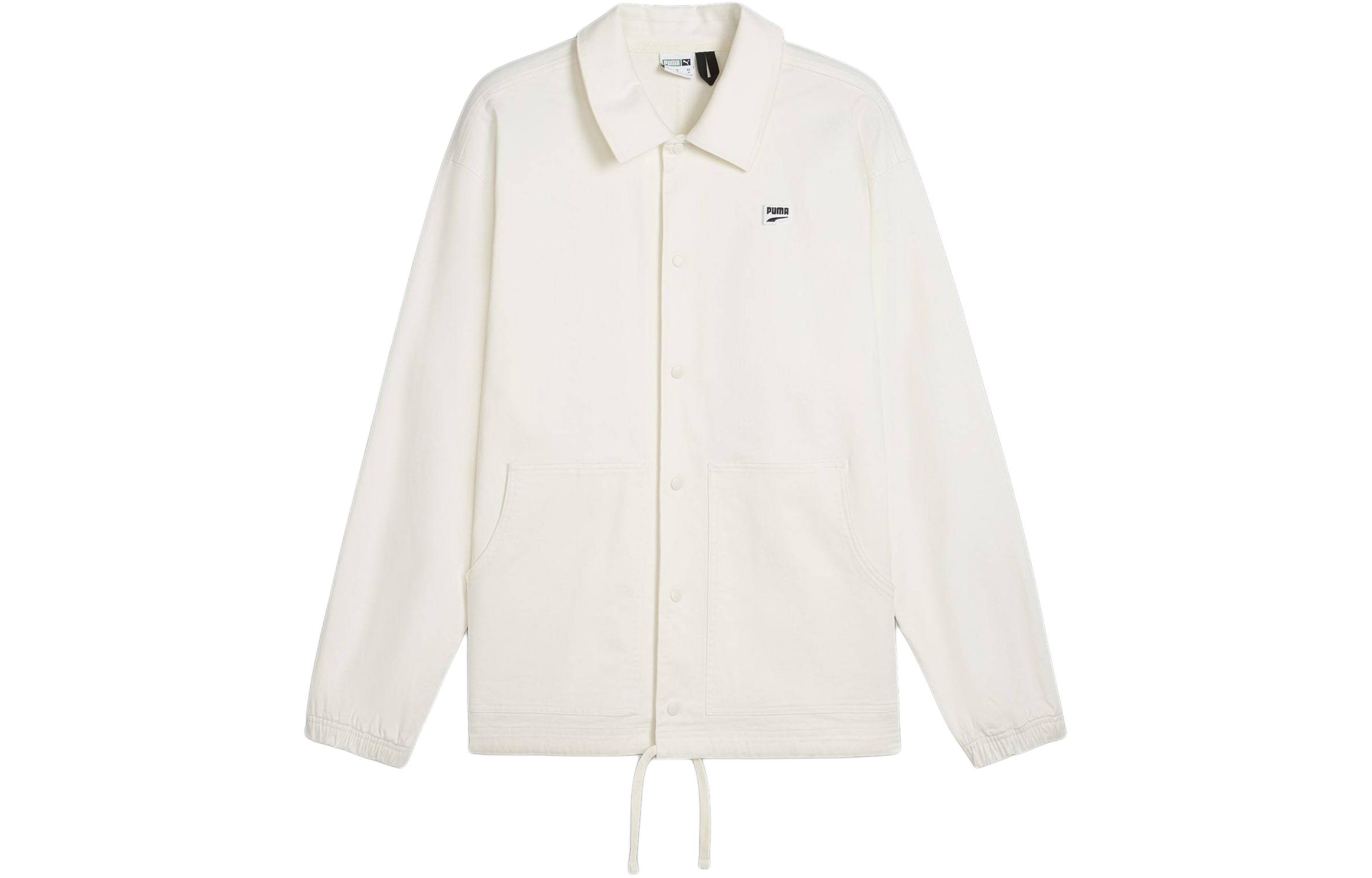 PUMA Jackets Men s White Lapel Moderate Other 623695-66 M