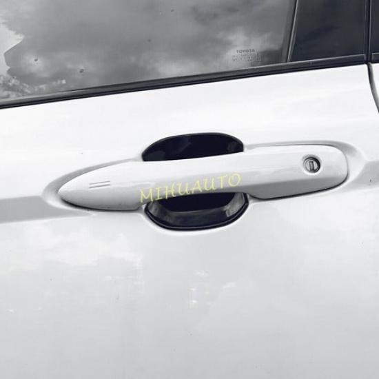 Glossy Black Car Exterior Door Handle Bowl Cup Cover For 2018-2025 Toyota Camry