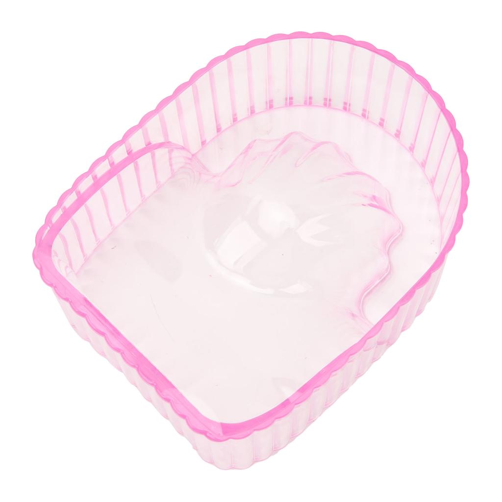 Hand Soaking Bowl Acrylic Soften Dead Skin Clean Nail Manicure Wash Soaker Tray for Beauty Salon