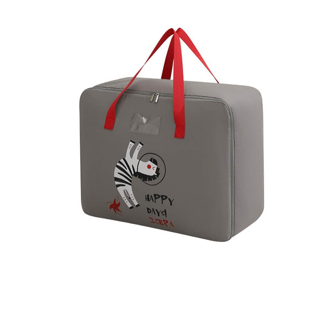 

Пылезащитная сумка для хранения одеял, большая вместимость, ручная сумка для хранения, детский сад серый