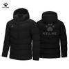 KELME Men's Winter Warm Hooded Padded Jacket