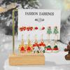2022 New Fashion Christmas Earring Sets, Girls Christmas Candy Earrings, Santa Earrings, Christmas Pendant Sets, Girls Students, Elk Stud Earrings, Elegant