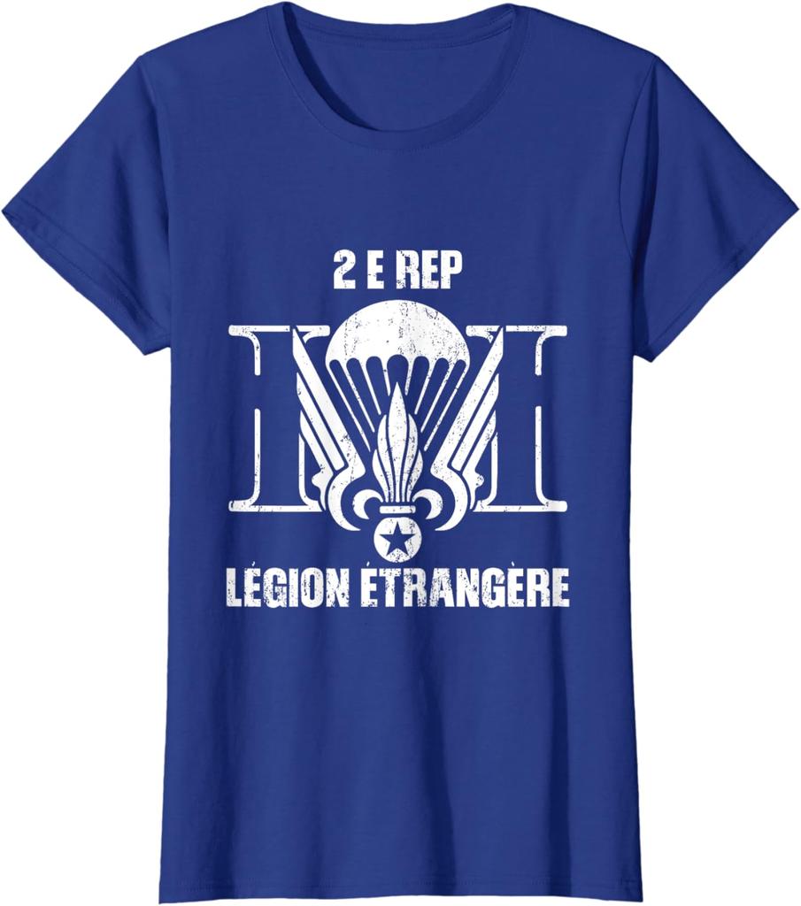 France Army Military French Etrangere Troupe TShirt Short Sleeve Casual 100 Cotton Shirt