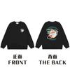 American Trendy Brand Casablanca Crew Neck Sweater Hoodie Men's Couple Ins Autumn and Winter Thickened Long-sleeved Women's T
