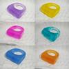 Fashionable Geometric Resin Rings Trendy Accessory for Women and Men With Multiple Color Addition