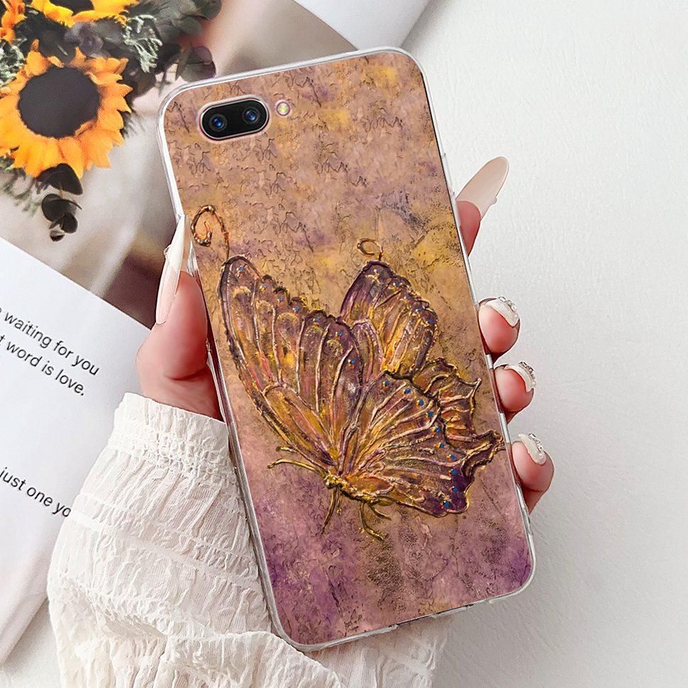 For OPPO A3S Case CPH1803 Soft Slim Fundas Cute Cartoon Cover For Oppo A5 AX5 CPH1809 OppoA3s Phone Cases Oppo A3 s A 3s Coque