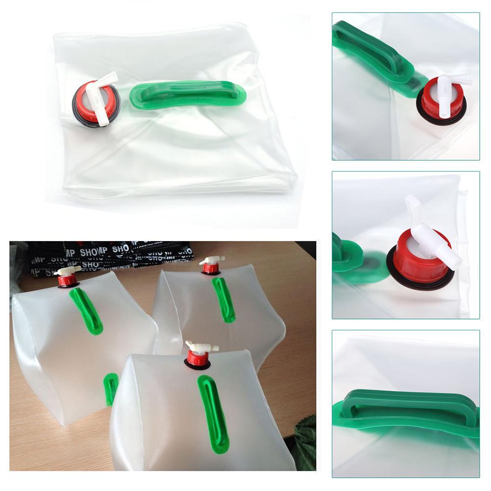 Outdoor Collapsible Water Container Portable Water Carrier Foldable Water Storage Jug for Outdoor Camping Hiking