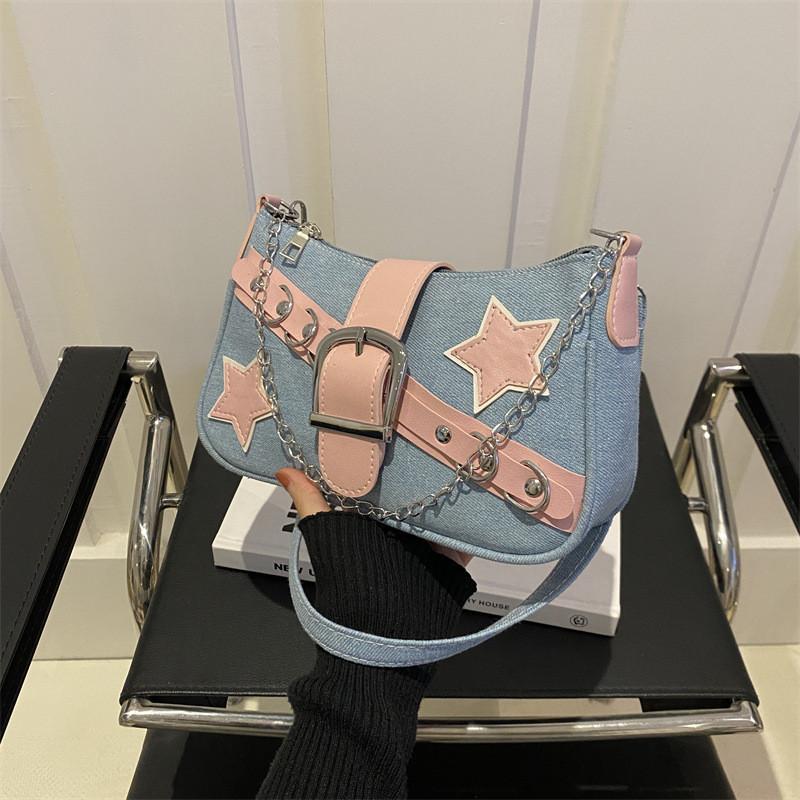 Trendy Street Style Single Shoulder Bag For Cool Girls In 2024 Spring