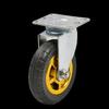 HANDUNYOU 5-inch Silent Swivel Caster Wheel