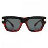 Dark Grey Rectangular Men S SunglaSSeS Ve4464 545787 52 Multi
