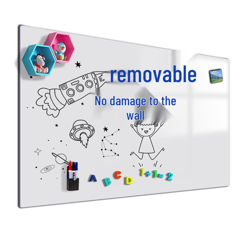 Removable Soft Whiteboard & Green Chalkboard Sticker for Home, Office, or Teaching