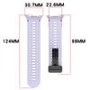 Silicone Watch Band for Samsung Galaxy Watch8 44mm/40mm/Watch8 Classic 46mm Hollow Breathable Magnetic Buckle Strap