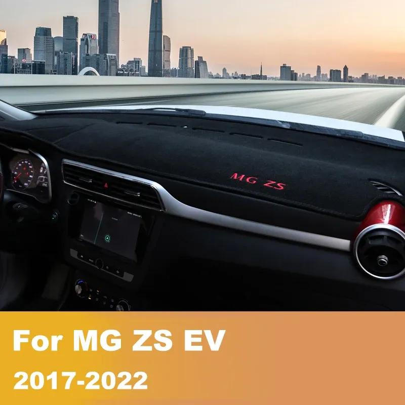 Car Dashboard Cover Dash Mat Sun Shad Pad Carpets Trim ANti-UV For MG ZS EV EZS 2017 2018 Accessories