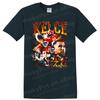 Travis Kelce Kansas City Chiefs Football Tight End Graphic T Shirt Fan Tee Art