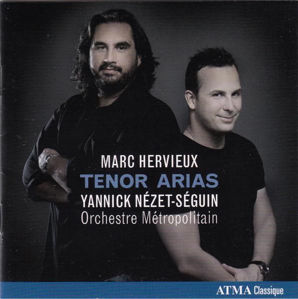 

CD MARC HERVIEUX YANNICK NZETSGUIN Tenor Arias ACD22618 Atma Classique 2010 Canada Classical Used