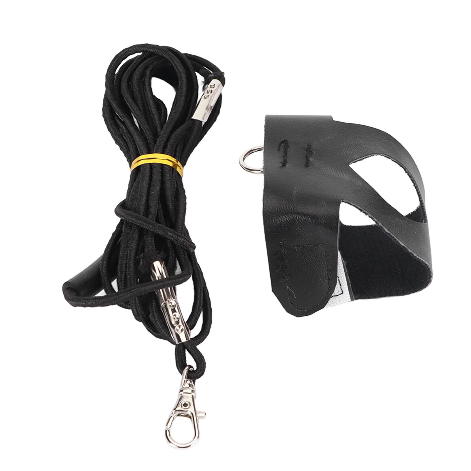 

Bird Harness Leash Skin Friendly Breathable Lightweight Pet Bird Flight Suit with Elastic Rope for Cockatiel Black S S