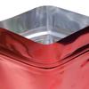 100Pcs Aluminum Foil Food Bags Resealable Zipper Zealed Pouches for Beans Chocolate Cookies Nuts Dried Fruit Electronics