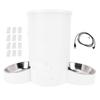 Automatic Cat Feeders for Two Cats 3L Quantitative Feeding Timed 2.4G WiFi Smart Pet Food Dispenser with Voice Recorder APP Control