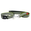 Large Dog Reflective Nylon Collar Leash Set Adjustable Sizes L XL Heavy Duty Pet Walking Gear
