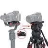 NICEYRIG Universal Base Quick Release Tripod Camera QR Compatible with Sony Kinefinity Lumix and Canon 522 Plate, Plate, Plate, Plate, Plate, A7C,