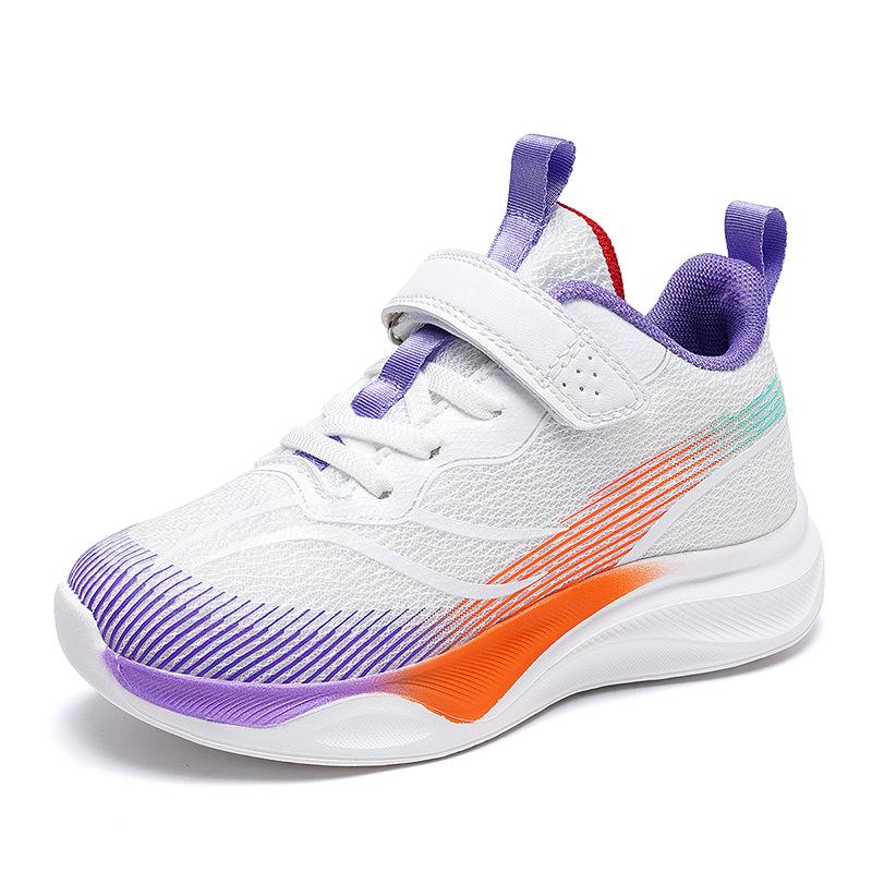 Children's outdoor sports shoes 2025 boys fashion mesh breathable shoes medium older children and girls personalized running shoes