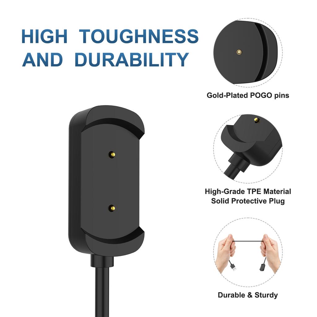 USB Charger For Huami Amazfit T-Rex/Amazfit GTS/Amazfit GTR 42MM 47MM USB 100cm Charging Cable Fast Charging Charger Cradle