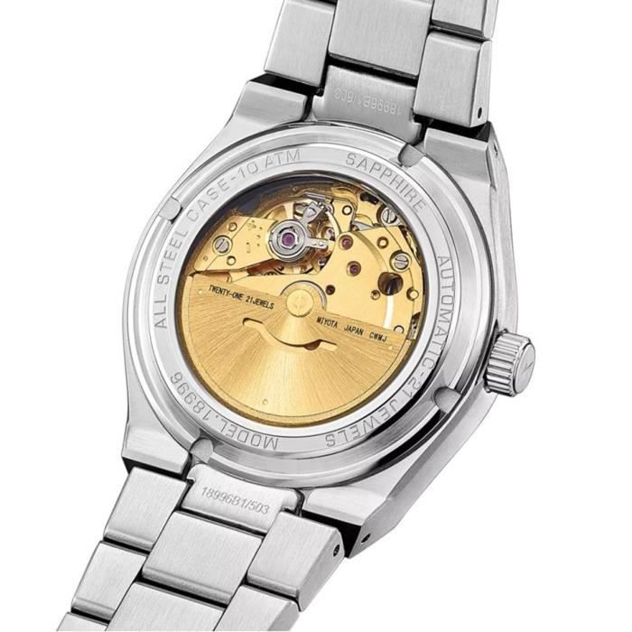 Uhr - LOTUS - 18999/2 - Edelstahl - Blaues Zifferblatt - Automatik