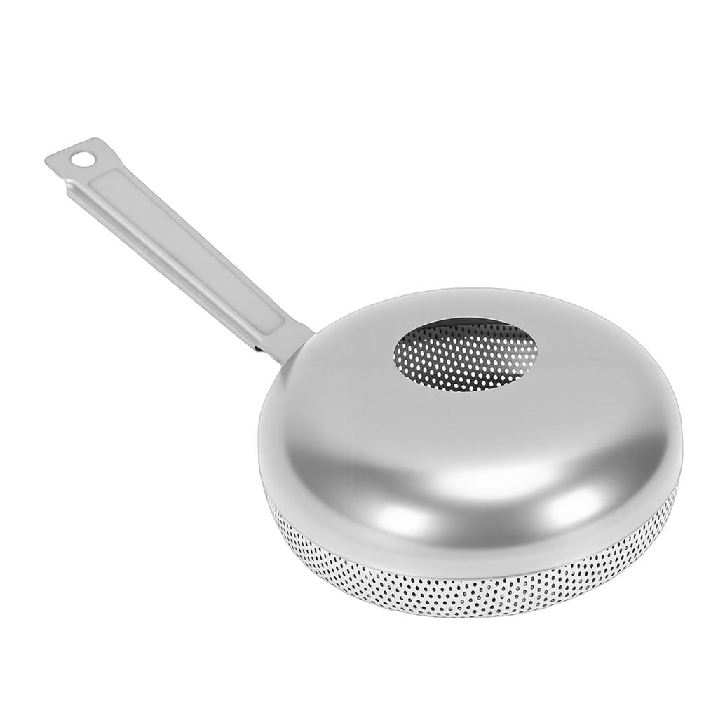 Manual Coffee Roaster Stainless Steel Portable Handy Coffee Bean Roaster with Filter for Home Cafe