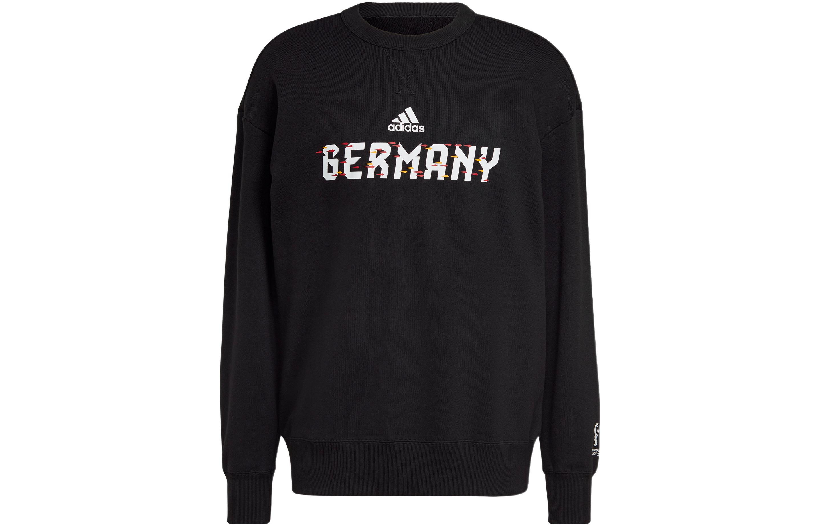 

Adidas Sweatshirts Men s Black Crew Neck Moderate Regular HD6352 M