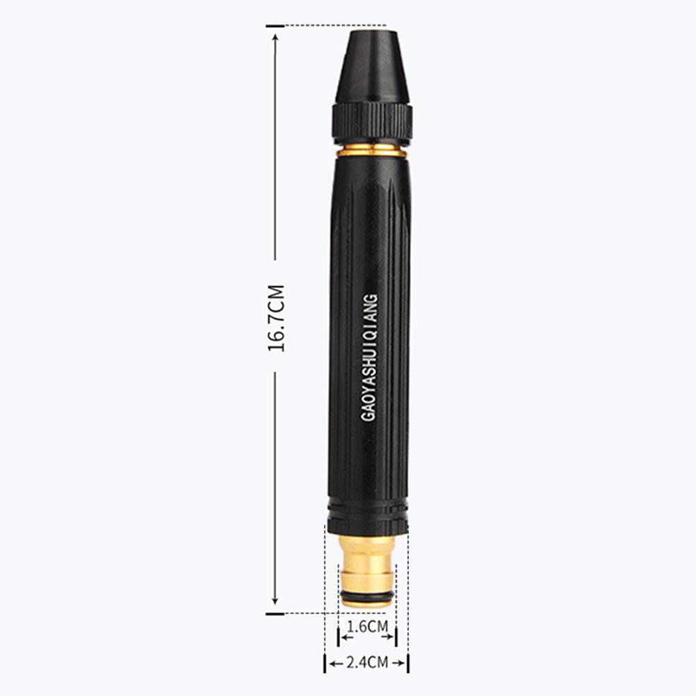 Multi-function High Pressure Garden Spray Nozzle Adjustable Manual Hose Nozzle Sprinkler Gardening Tool Water Watering Pipe