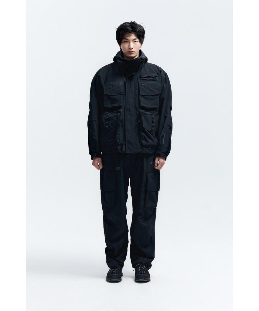 Kolon Sport Wm Men'S Taslan Out-Pocket Jacket 8Gjjs26101Blk