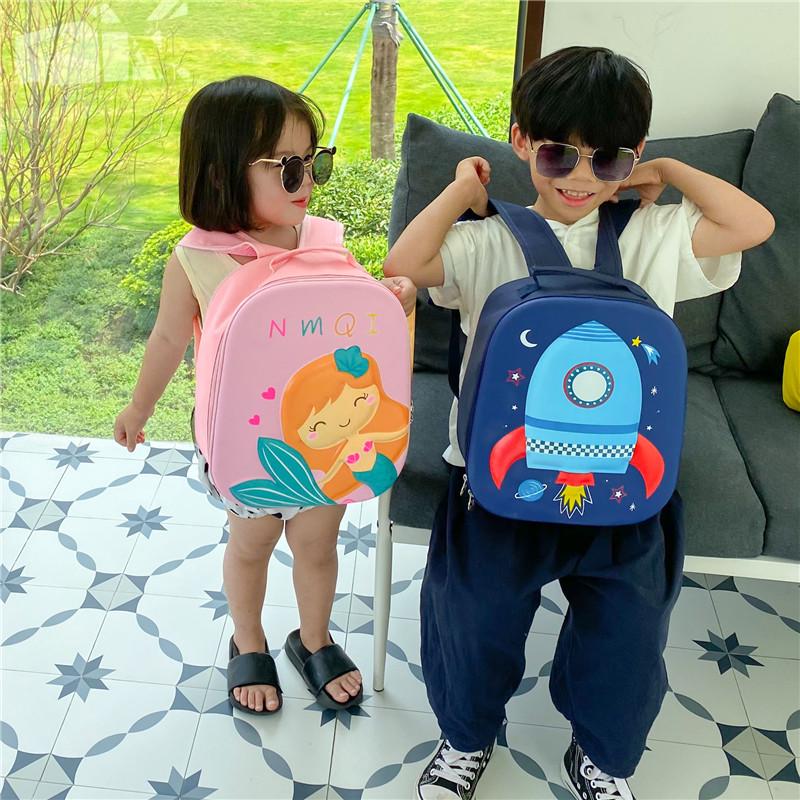 Sac à dos pour enfants EVA mode dessin animé: Grande capacité, mignon et confortable pour la maternelle