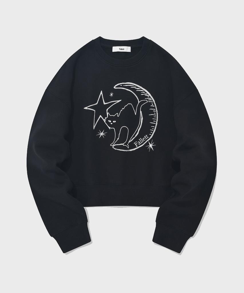 FALLETT Moonlight Nero Sweatshirt Black