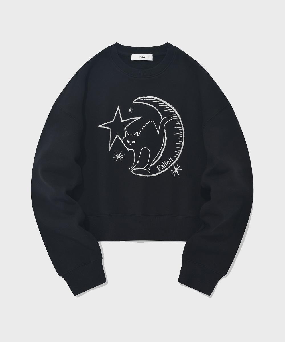 Палитра Moonlight Nero Толстовка Черная Black/L