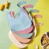 1PC Baby Bib Adjustable Waterproof Bibs Babies Soft Edible Silicone Newborn Saliva Dripping Towel Drooling Children Scarf BPA Free