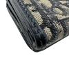 Dior compact Oblique canvas Montagne 30 Tri-fold wallet Navy canvas Women Used