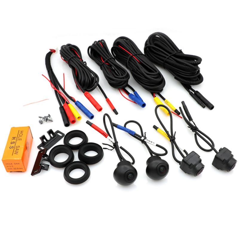 

НОВАЯ камера системы панорамного обзора 360 для мультимедийного экрана Android, мультимедийная система Android с функцией приложения 360