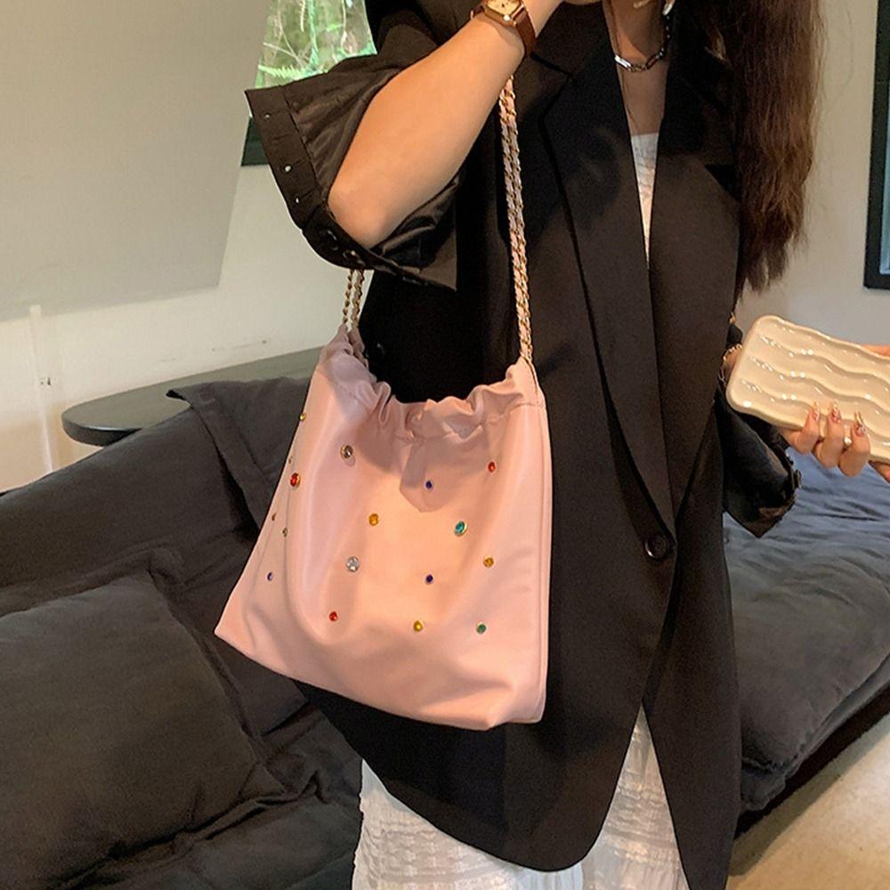 

Pu Leather Handbags for Women Chain Single Shoulder Bag Casual Handbag For Women