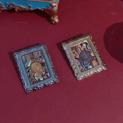 Kreative Van Gogh Sonnenblumen Muschel Brosche Emaille Antike Kunst Vintage Ölgemälde Pin Brosche Zubehör