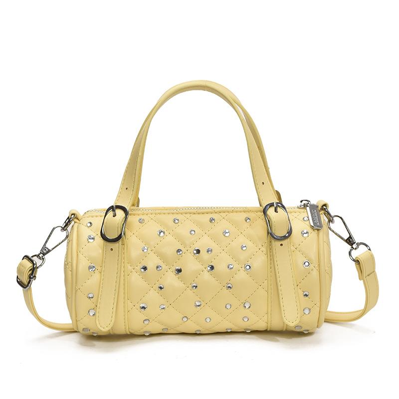 Handbag Women's New Versatile Fashion Rhombus Shoulder Crossbody Bag