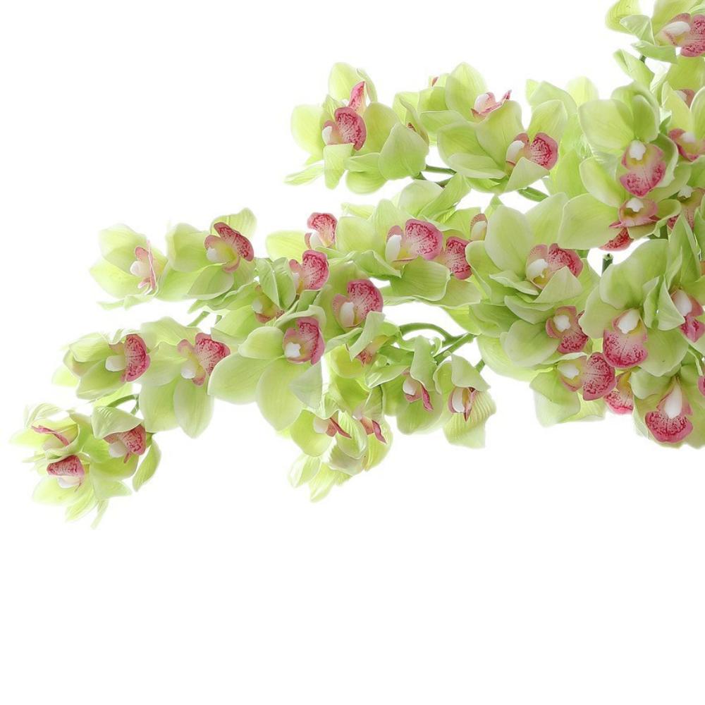 70cm Artificial Flower Head Plant, Phalaenopsis Orchid, Holiday Decor, Wedding, Fake Floral, Home Landscape, Interior Decor
