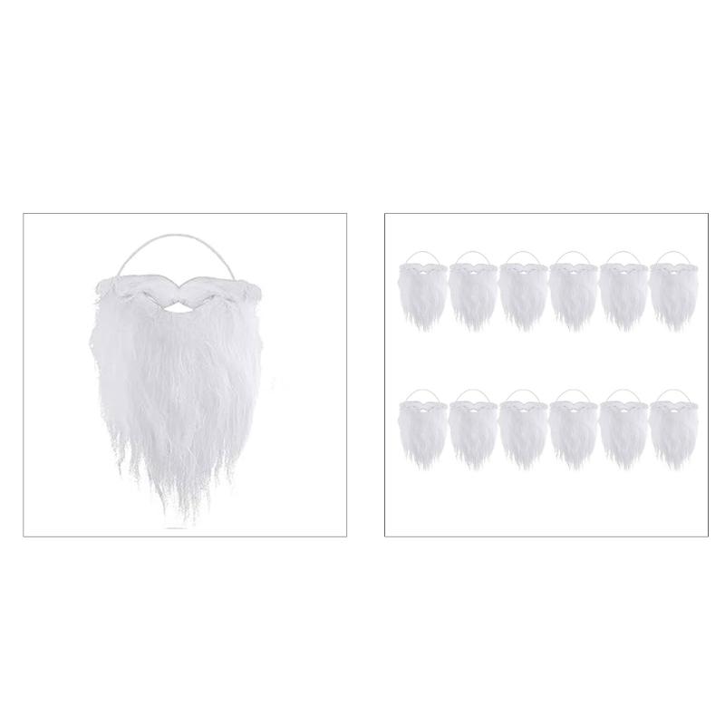 Christmas Santa Clauses Beard Facial Hair Disguise Fake Beard Party Supplies