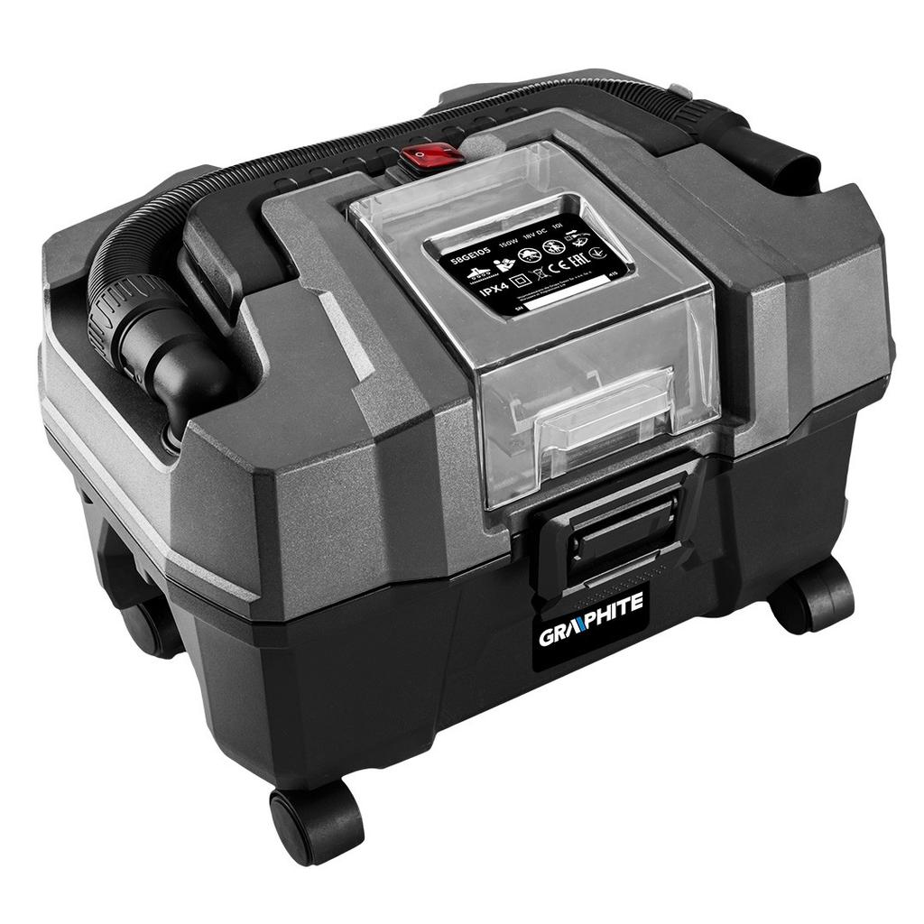 Energy+ Werkstatt-Staubsauger 18V, Li-Ion, 10 L, Ohne Akku - T 58Ge105