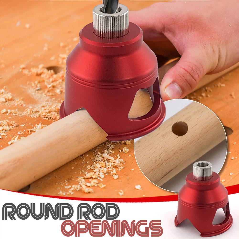 Right Angle Punching Guide Locator 6/8/10 MM Drill Sleeve Straight Hole Drilling Positioner for DIY Furniture Connection Tools