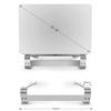Aluminum Stand for Tablet and Laptop Up To 18" Simple S1 (Silver)