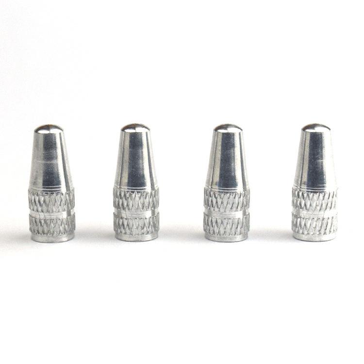 

4PCS Aluminum Alloy Bicycle Tire Presta Valve Cap MTB Road Bike Covered Protector Road MTB Tyre Dustproof Bike Presta Valve