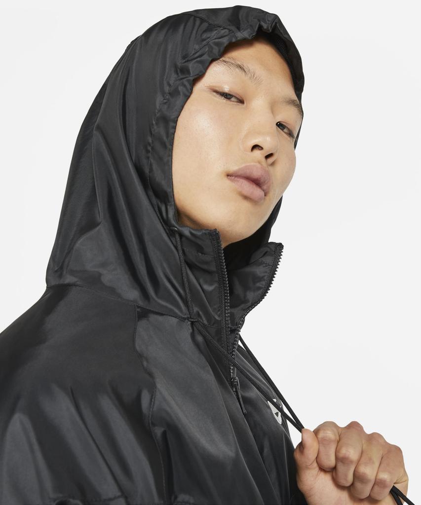 Nike Sportswear Windrunner Hooded Jacket M - Black:White / Da0002-010
