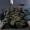 Scientisfictional Dragon Duvet Cover Set Colorful Graffiti Bed Linen Set Bohemia Comforter Bedding Set Bedroom Set Queen