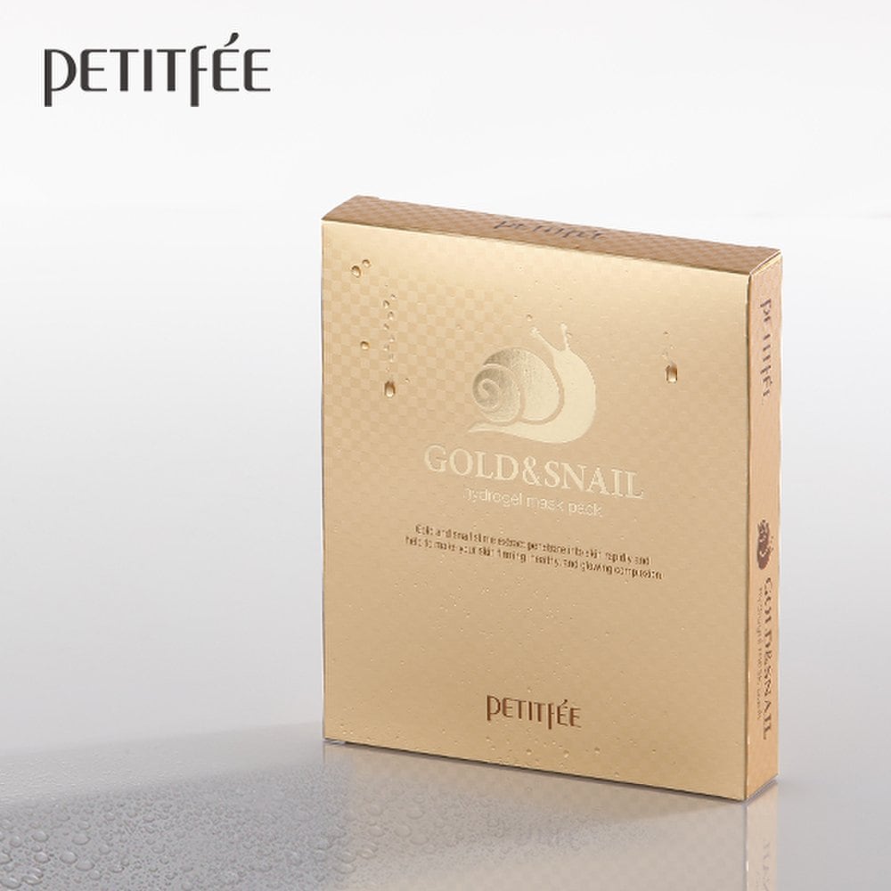 Petitfee Gold & Snail Hydrogel Mask Pack 32gx5 sheets
